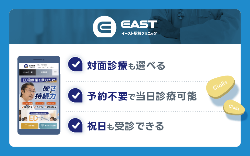 シアリス 通販 イースト駅前クリニック