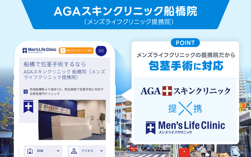 船橋 AGAスキンクリニック メンズライフクリニック